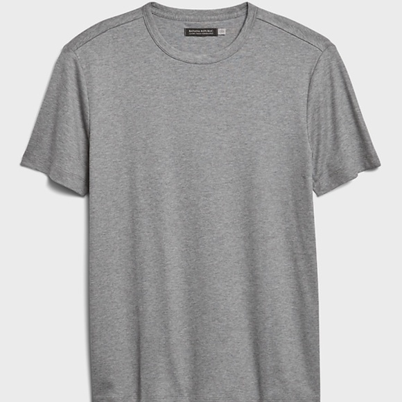 Banana Republic Pima Performance Stretch Tee Gray